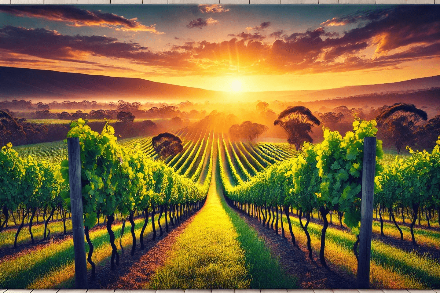 Australia : A new Taste in wine